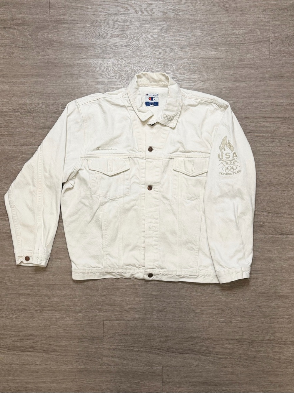 Vintage 1996 Champion USA Olympic Team Jacket Rare- Atlanta Summer Olympics
